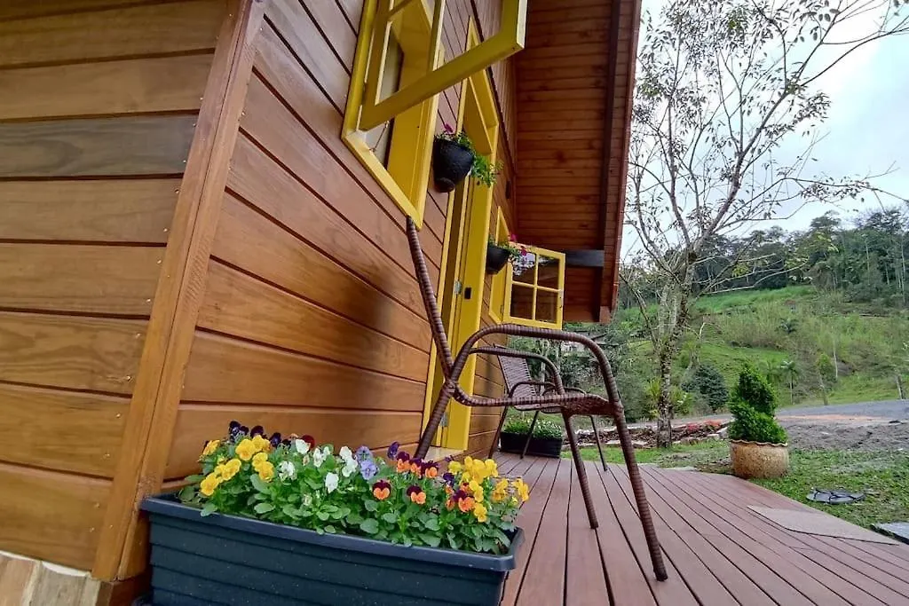 Chalet Chale Do Vale Pomerode Brésil